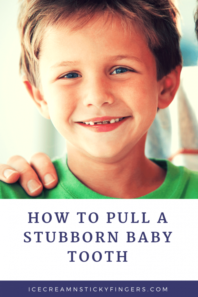 How To Pull a Stubborn Baby Tooth