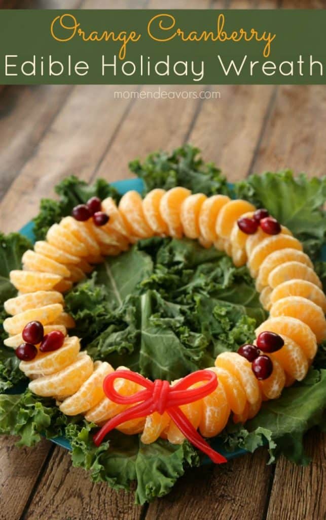 Mandarin Orange Holiday Wreath