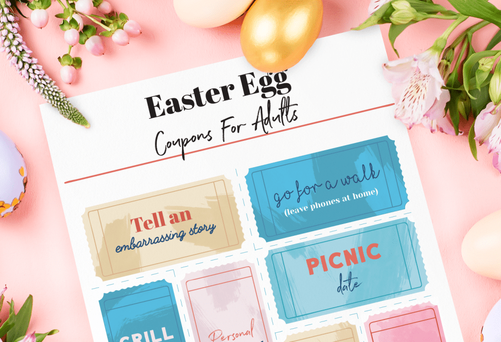 Easter Coupons for Adults