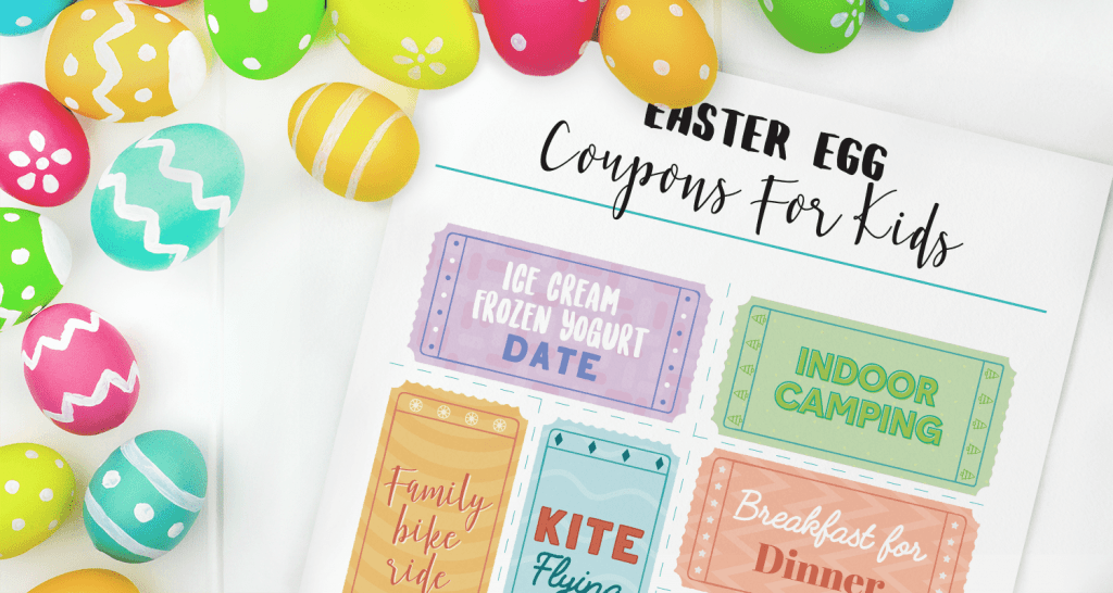 Easter Coupons for Kids