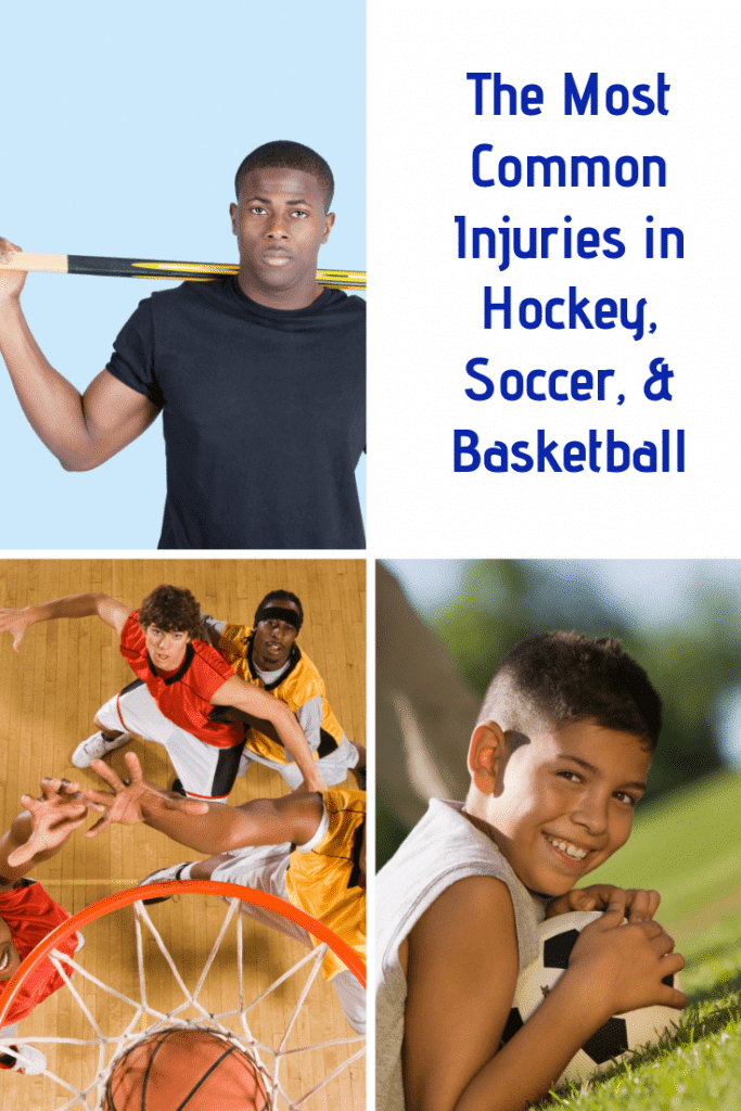 The Most Common Injuries in Hockey, Soccer, & Basketball
