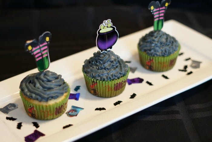 Witch & Cauldron Cupcakes