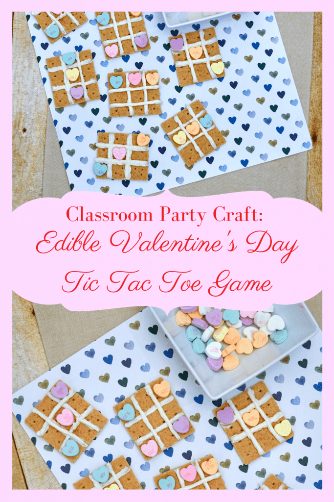 Classroom Party Craft: Edible Valentine's Day Tic Tac Toe Game