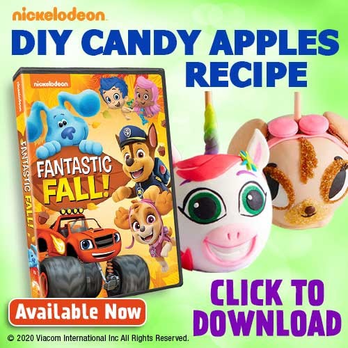 DIY Candy Apples Inspired by Nick Jr Fantastic Fall