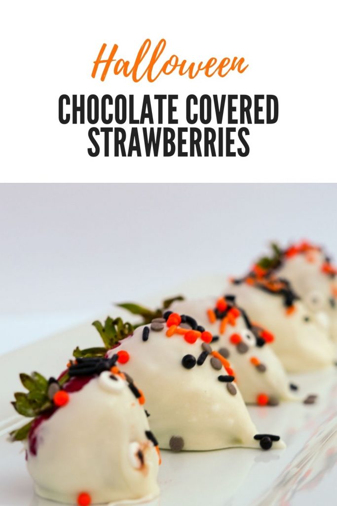 Halloween Chocolate Covered Strawberries