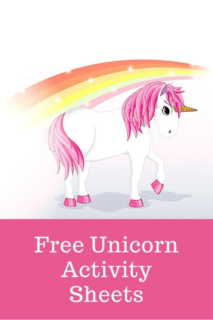 Free Unicorn Activity Sheets