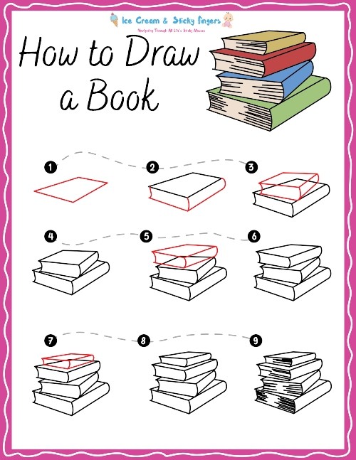 How to Draw a book