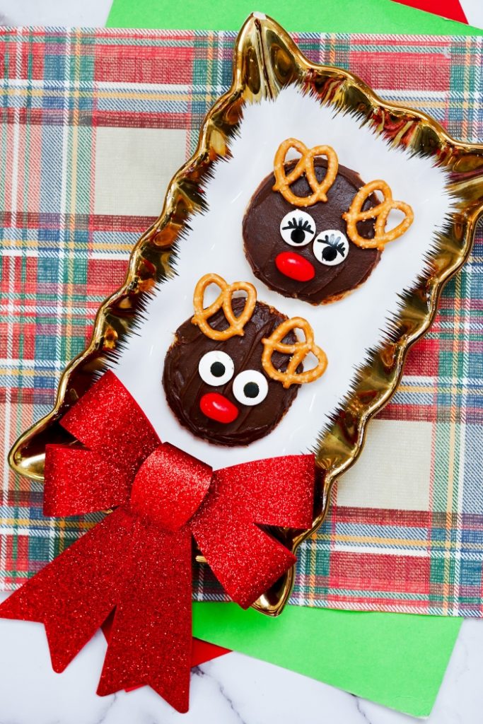 Easy Rudolph Sugar Cookies