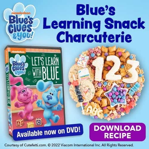 Blue's Learning Snack Charcuterie Board Recipe