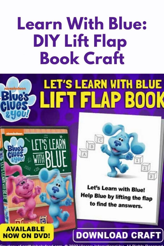 Learn With Blue: DIY Lift Flap Book Craft