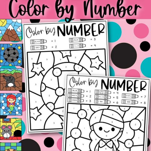 Letter E Color By Number Coloring Sheets Ice Cream N Sticky Fingers