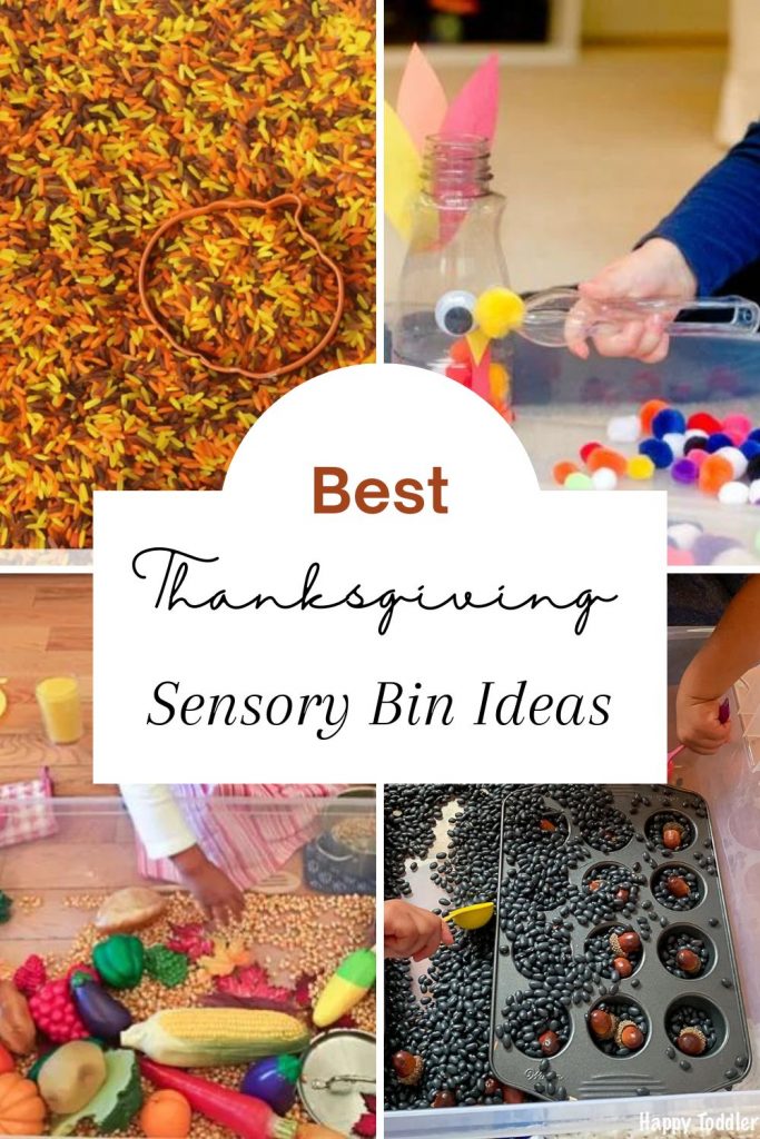 Best Thanksgiving Sensory Bin Ideas - Ice Cream n Sticky Fingers