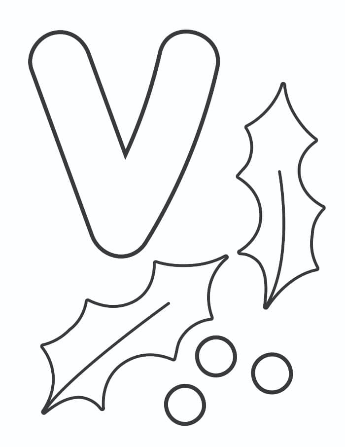 Letter V