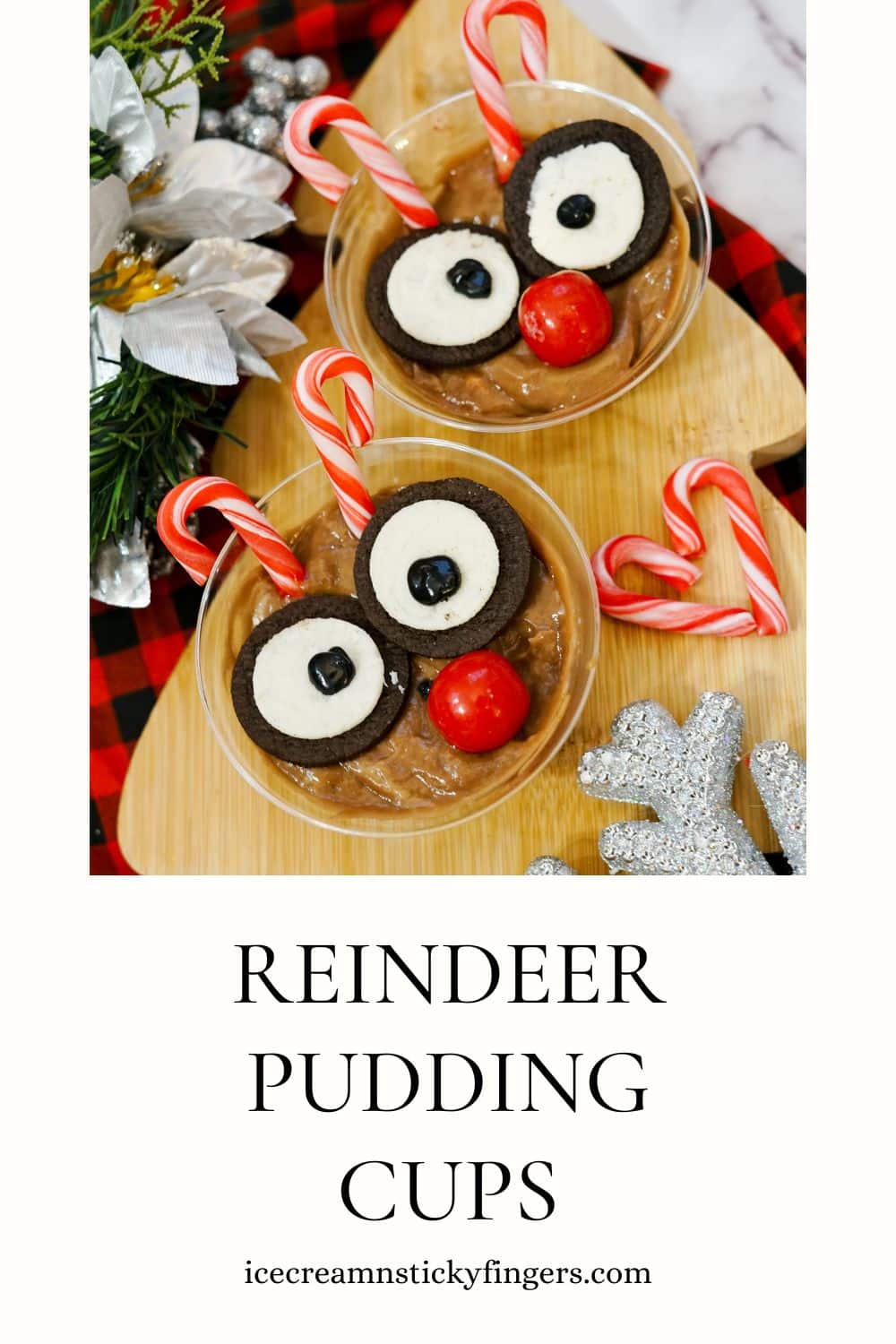 DIY Reindeer Pudding Cups - STOCKPILING MOMS™