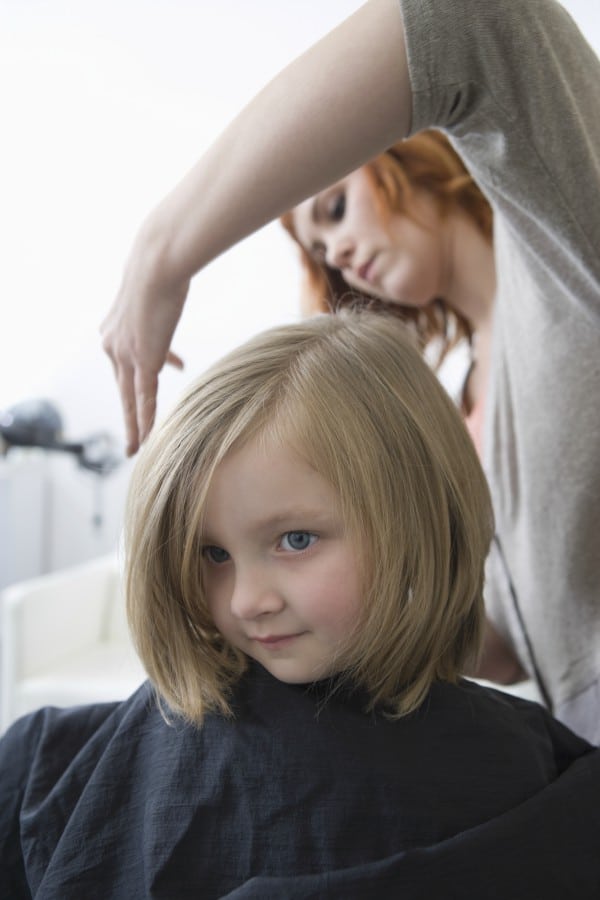 Get Frequent Hair Trims if You Have a Tender Headed Child