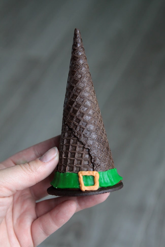 Witch Hat Surprise Cookies
