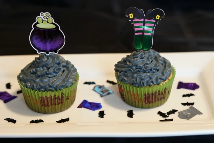Witch & Cauldron Cupcakes