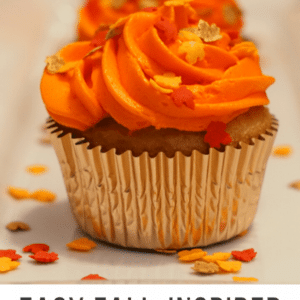 Easy Fall-Inspired Cupcakes