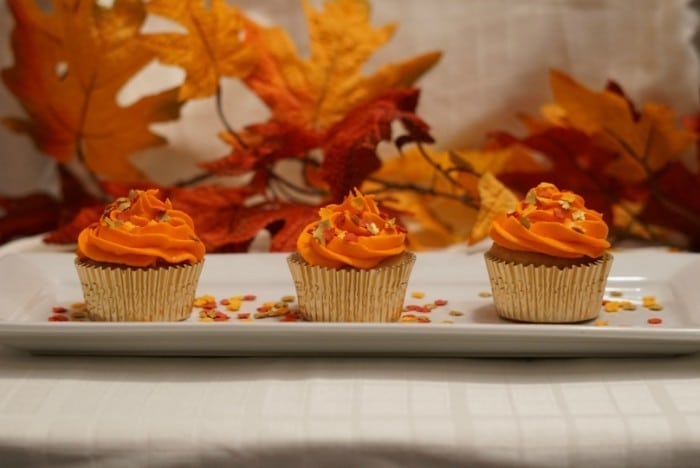 Easy Fall-Inspired Cupcakes