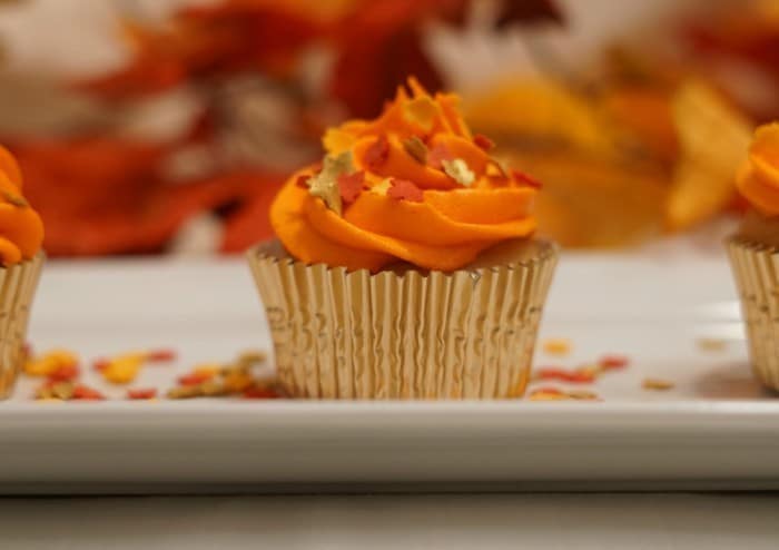 Fall-Inspired Cupcakes