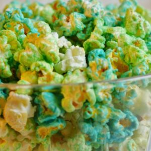 Easy Easter Chocolate Covered Popcorn