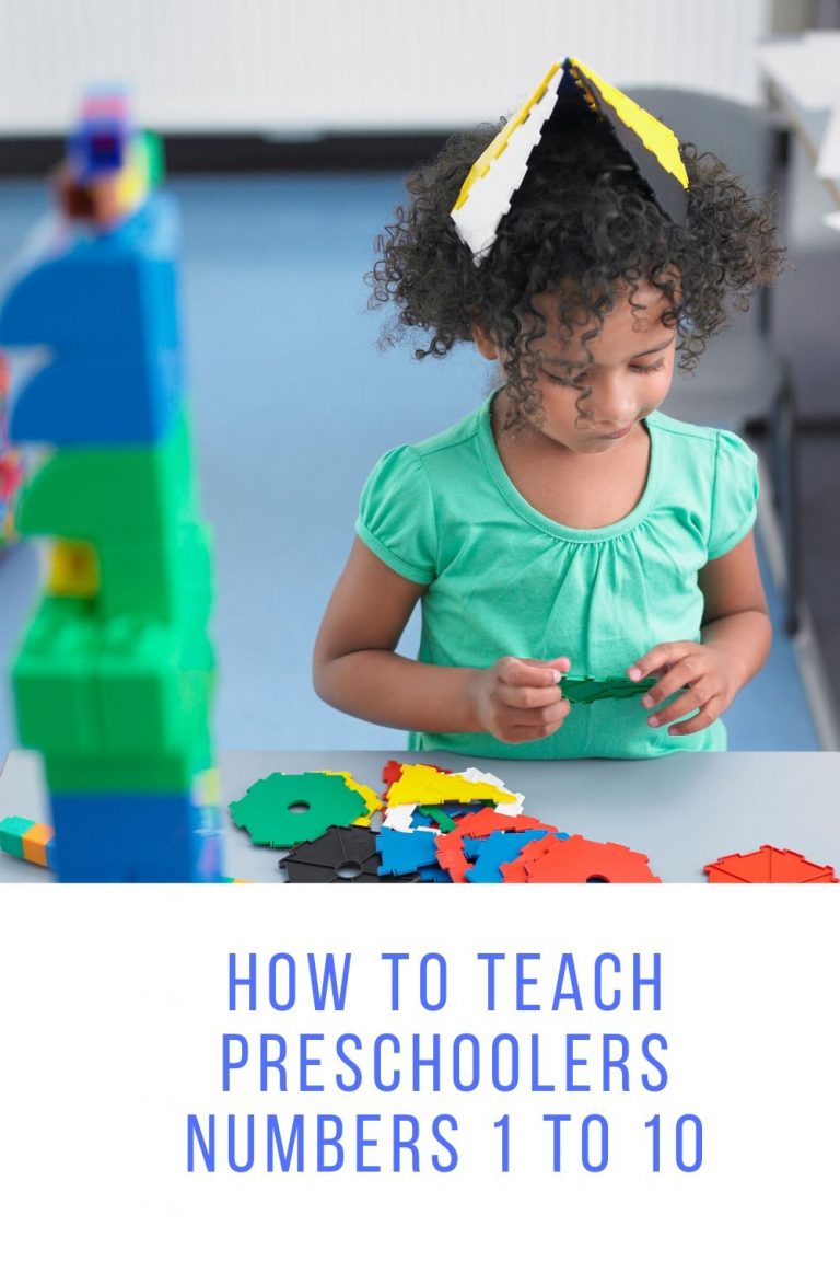 How to teach preschoolers numbers 1 to 10 ice cream n sticky fingers