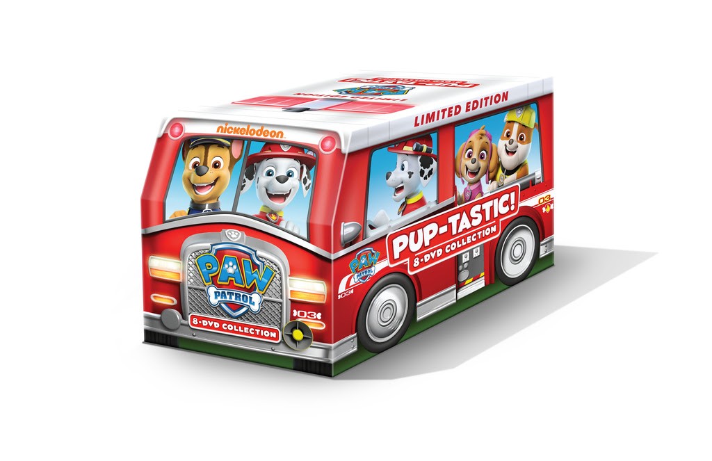 Paw Patrol PUP-tastic 8 DVD Collection Limited Edition Marshall's Fire Truck