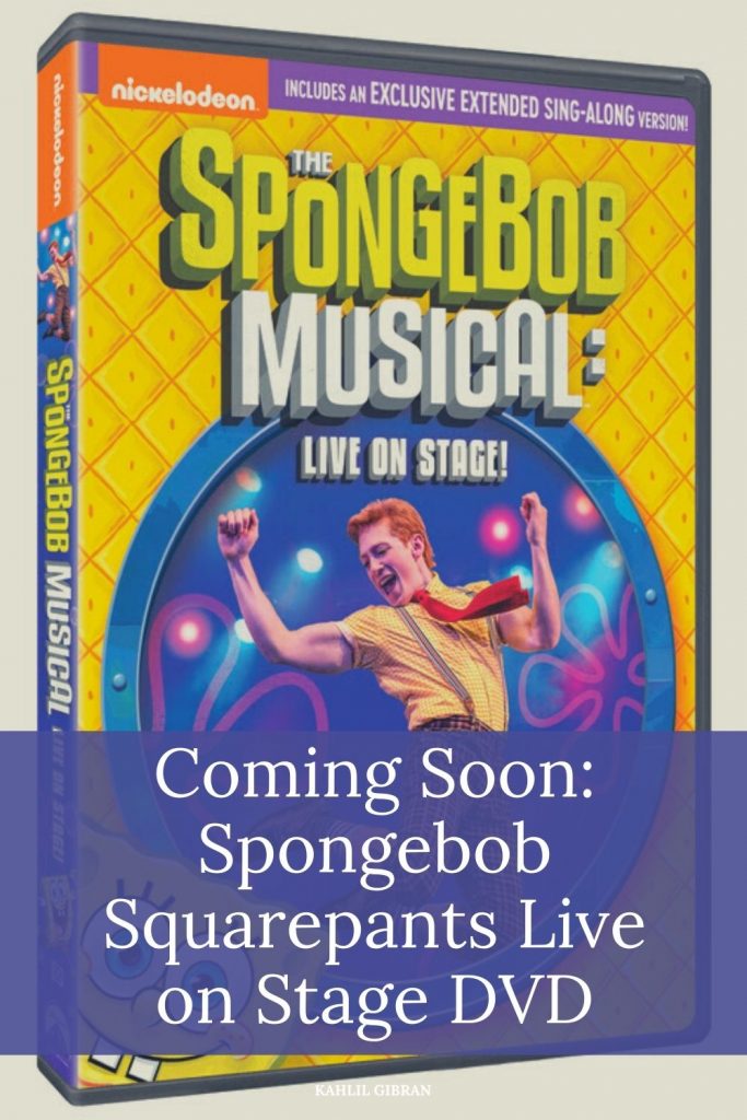 Coming Soon Spongebob Squarepants Live on Stage DVD Ice Cream n