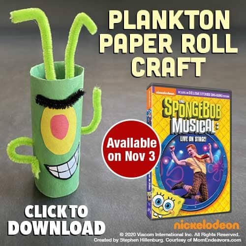 Plankton Paper Roll Craft