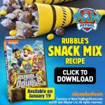 Paw Patrol Recipes: Rubble's Snack Mix