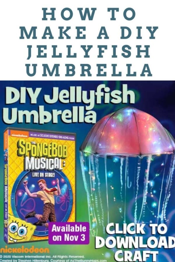 How to Make a DIY Jellyfish Umbrella Ice Cream n Sticky Fingers