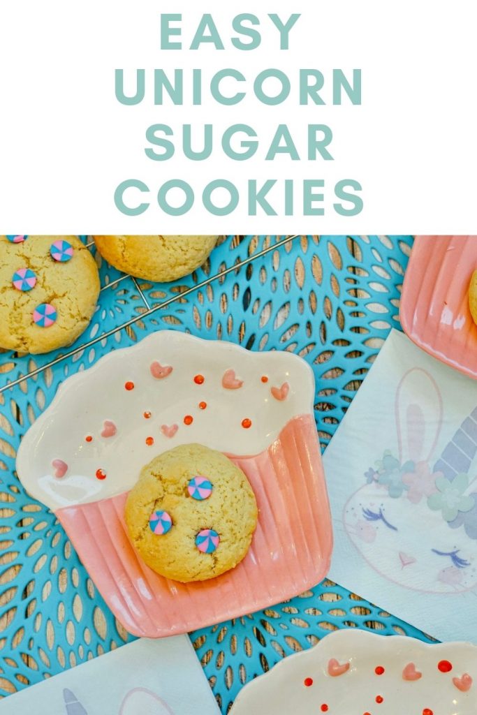 Easy Unicorn Sugar Cookies