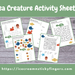Free Printable Sea Creature Activity Sheets