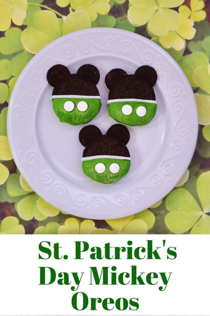 St. Patrick's Day Mickey Oreos