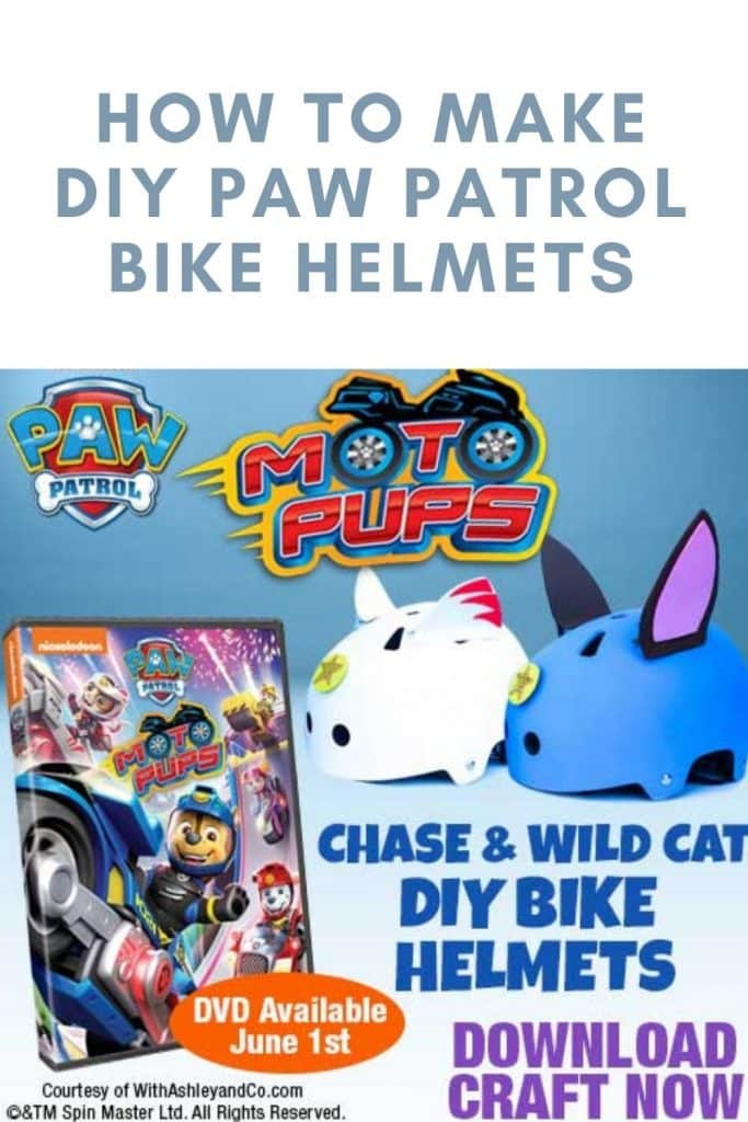 How to Make DIY Paw Patrol Bike Helmets