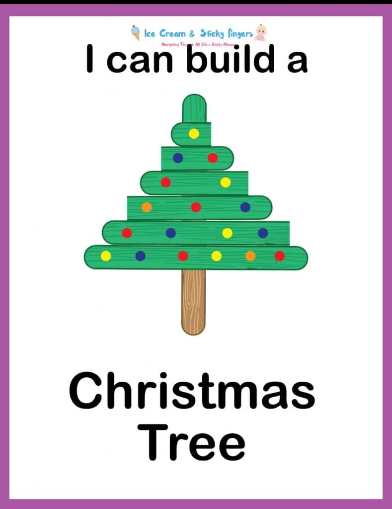 How to Build a Christmas Popsicle Stick Christmas Tree