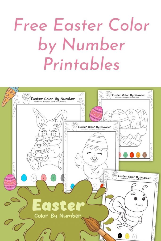 Free Easter Color by Number Printables