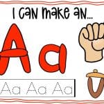 Free ASL Alphabet Playdough Mats