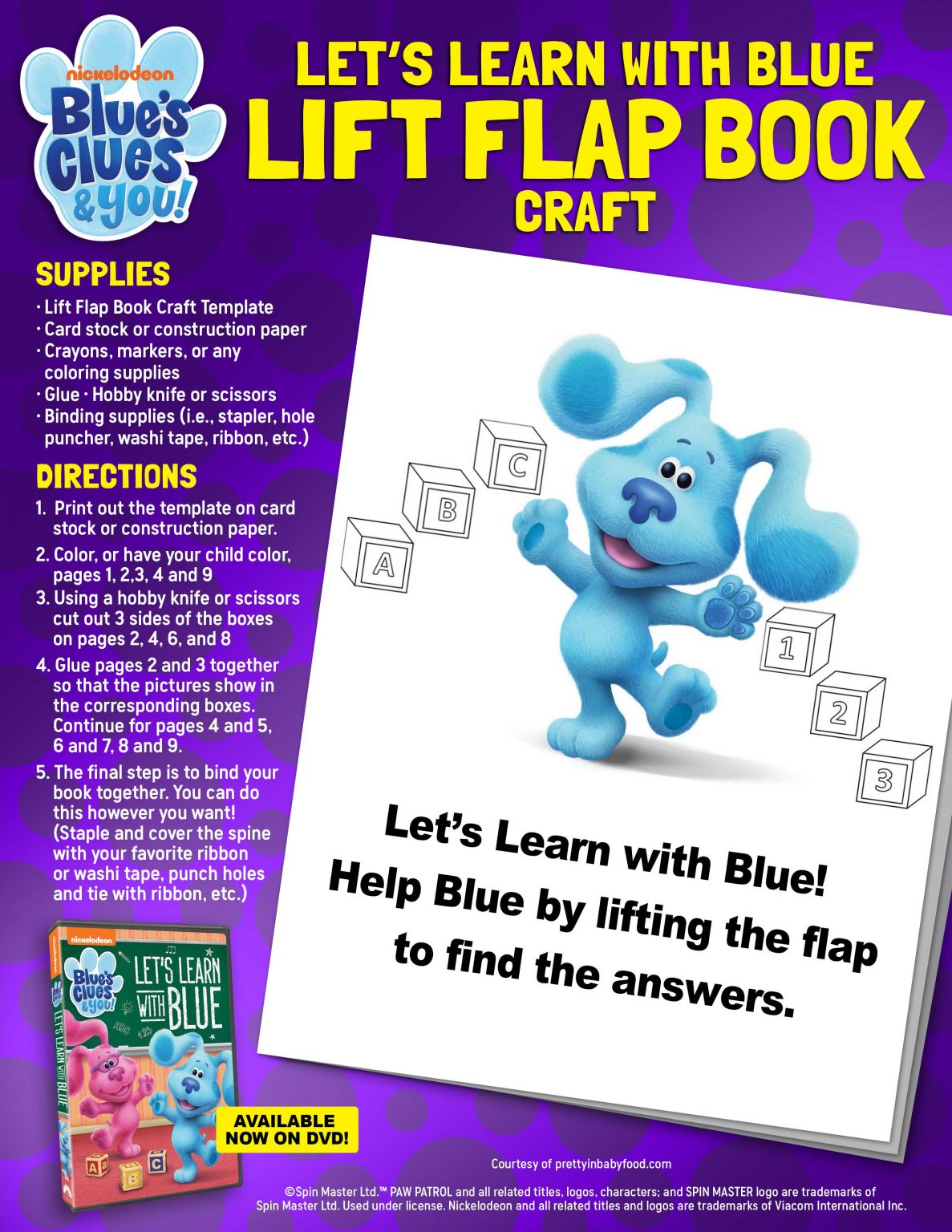 Learn With Blue: DIY Lift Flap Book Craft - Ice Cream n Sticky Fingers