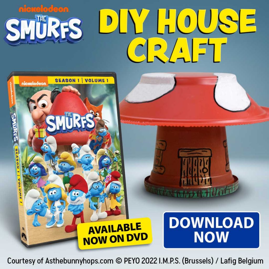 DIY Smurf Village Mushroom House