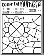 Letter S Color By Number Coloring Sheets - Ice Cream n Sticky Fingers