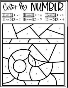 Letter T Color by Number Coloring Sheets - Ice Cream n Sticky Fingers