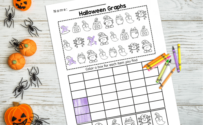 Halloween Graphs Halloween Activity Sheets