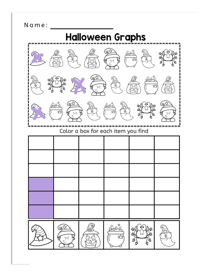 Halloween Graphs Halloween Activity Sheets