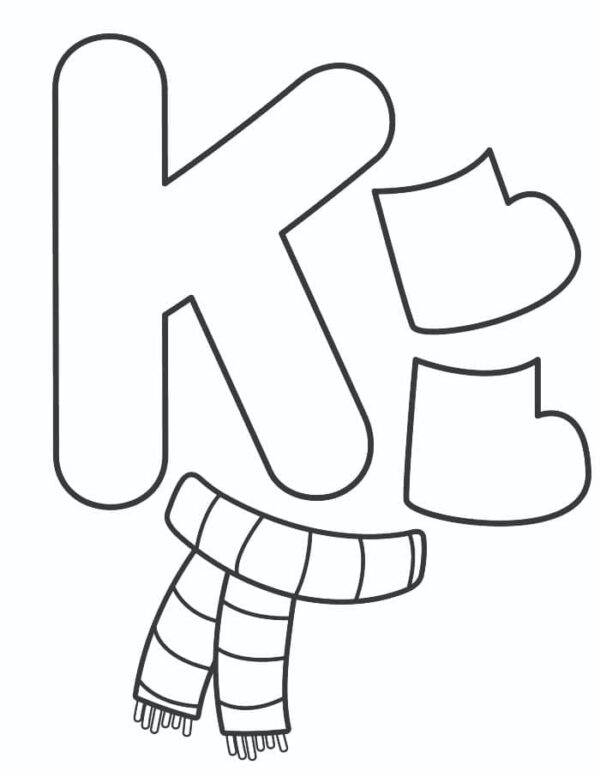 Free Christmas Alphabet Crafts - Ice Cream n Sticky Fingers