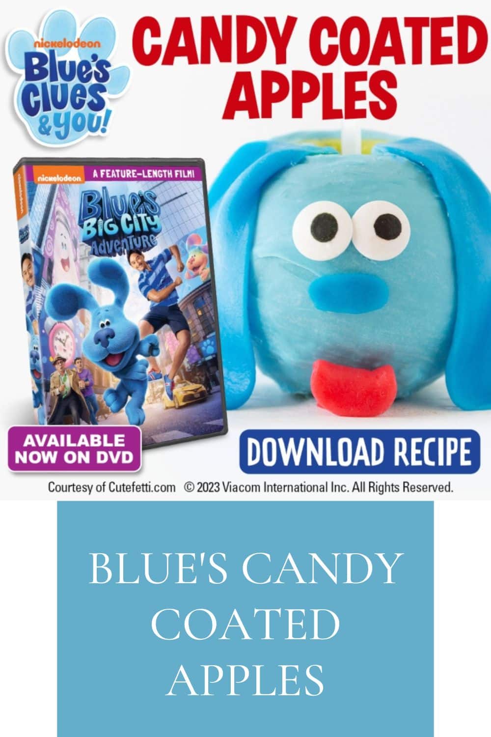 Blue's Candy Coated Apples