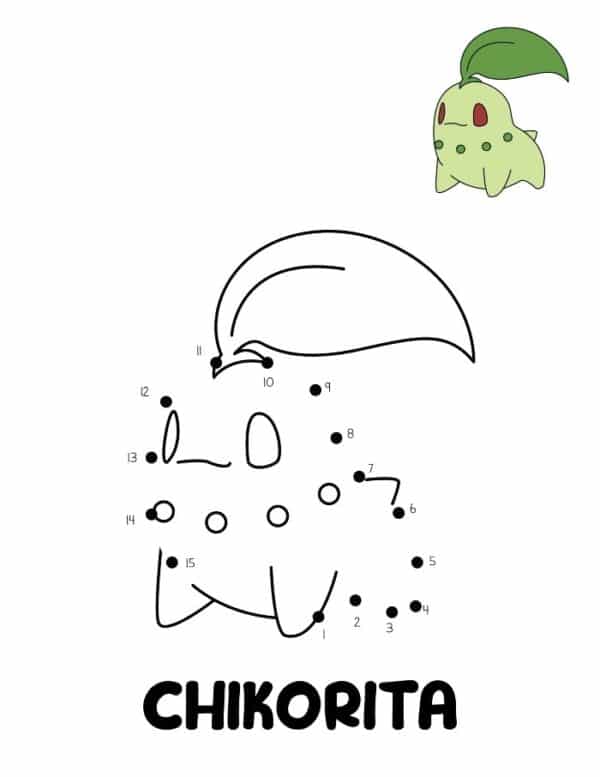 Free Pokemon Dot to Dot Printables - Ice Cream n Sticky Fingers