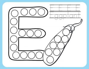 Do A Dot Alphabet Worksheets - Ice Cream N Sticky Fingers