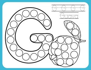 Do A Dot Alphabet Worksheets - Ice Cream n Sticky Fingers