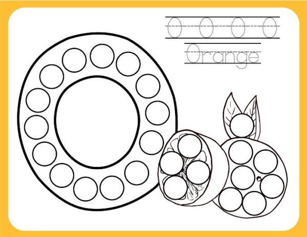 Do A Dot Alphabet Worksheets - Ice Cream n Sticky Fingers